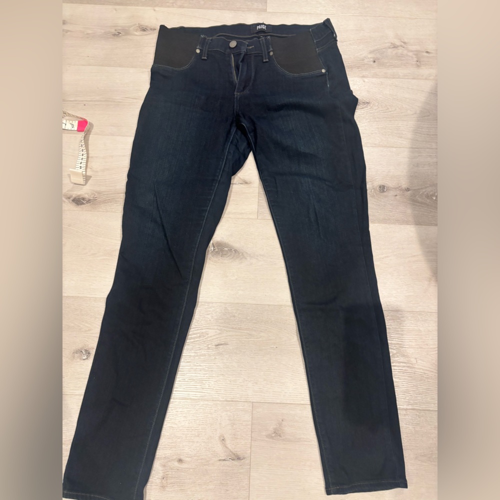 PAIGE Women's Midnight Blue Skinny Jeans